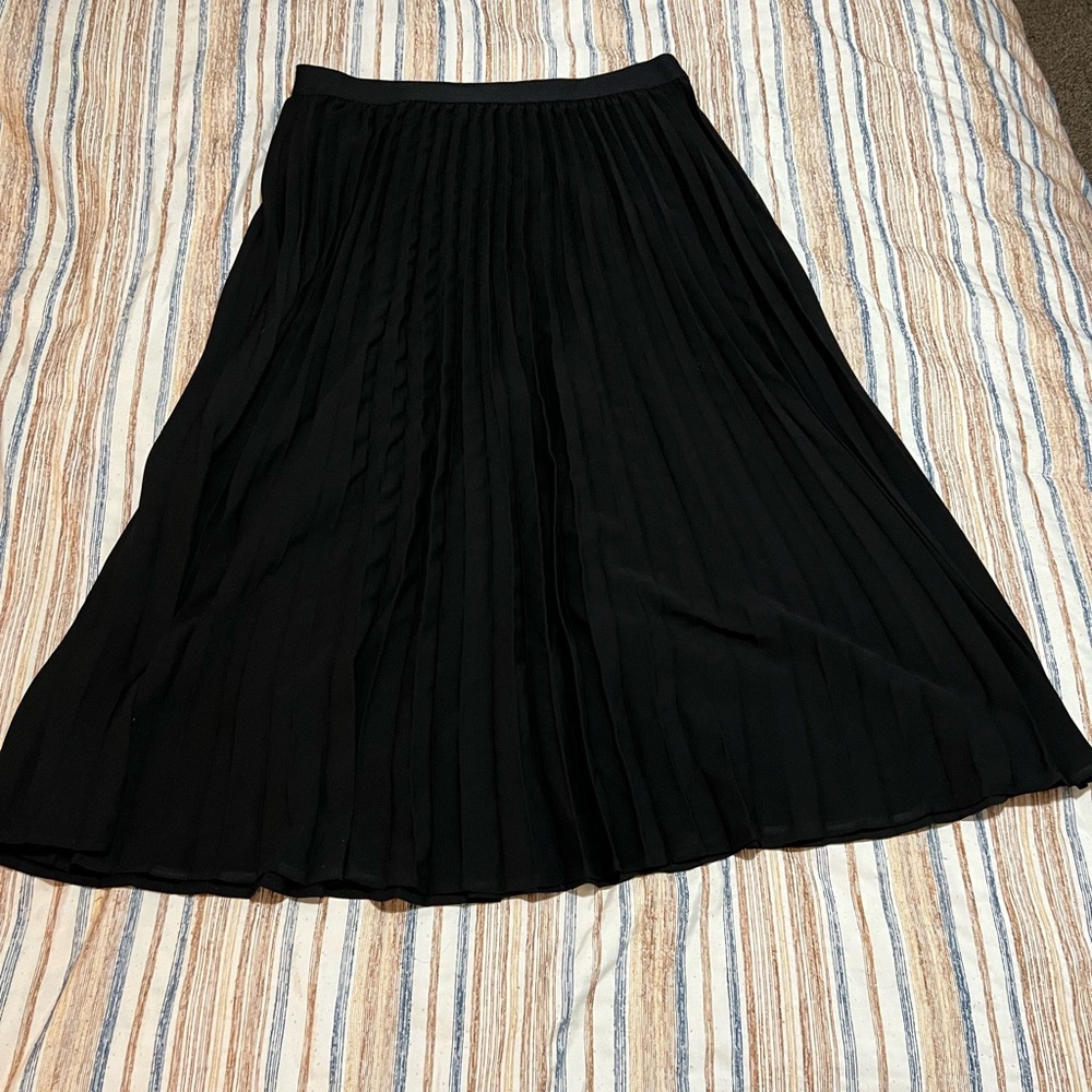 A New Day (Target’s Brand) - Black Pleated Midi Skirt - Size XL.
